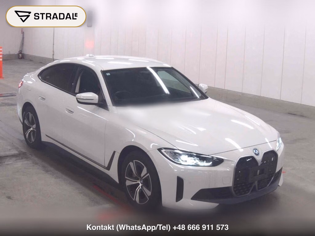 BMW I4 EDRIVE40 STANDARD 2022, aukcja z Japonii, zdjęcie 1