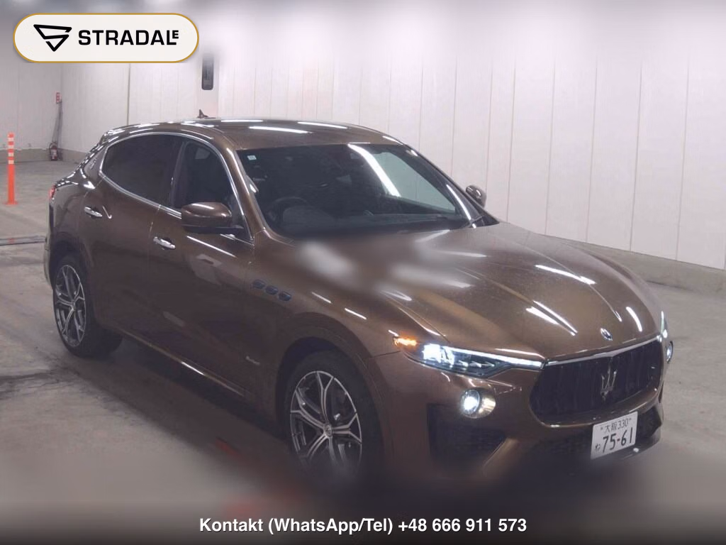 MASERATI LEVANTE 4WD S GRANSPORT 2020, aukcja z Japonii, zdjęcie 1