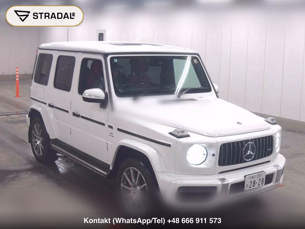 MERCEDES AMG G-CLASS 4WD G63 AMG LEATHER EXCLUSIVE PACKAGE 2019, aukcja z Japonii, zdjęcie 1