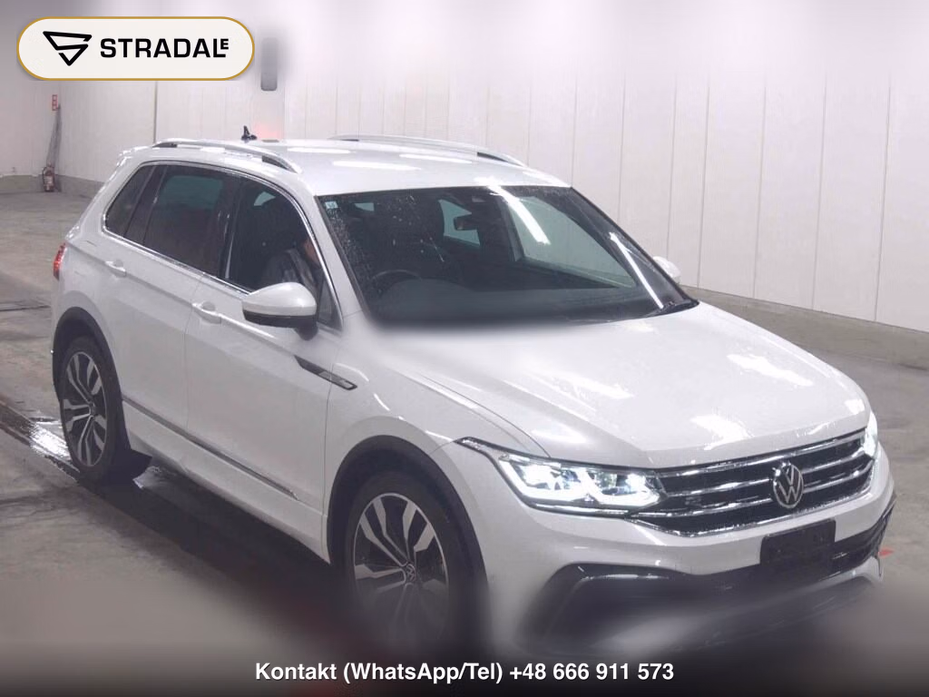 VOLKSWAGEN TIGUAN TSI R-LINE 2021, aukcja z Japonii, zdjęcie 1