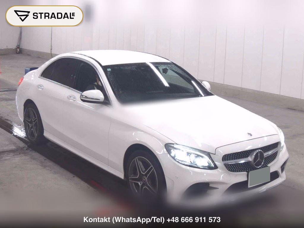 MERCEDES BENZ C-CLASS 4D 4WD C200 4MATIC LAUREUS EDITION 2020, aukcja z Japonii, zdjęcie 1