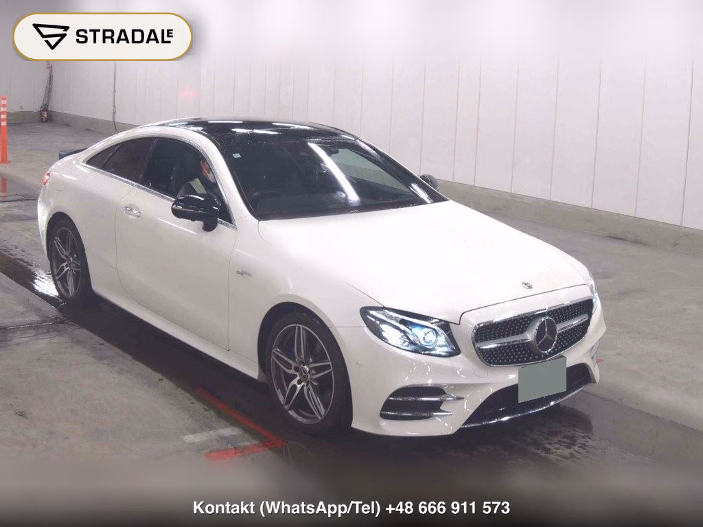 MERCEDES BENZ E-CLASS CP E200 COUPE SPORTS BSG MODEL 2020, aukcja z Japonii, zdjęcie 1