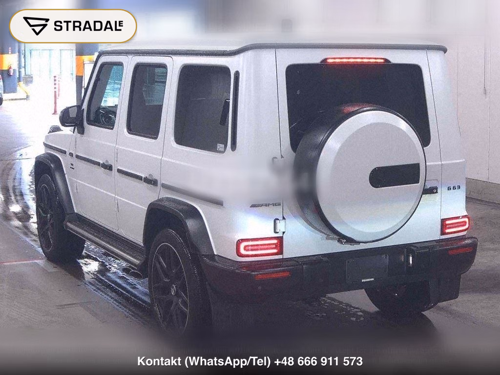 MERCEDES AMG G-CLASS 4WD G63 EDITION MAGNO WHITE, miniaturka 3