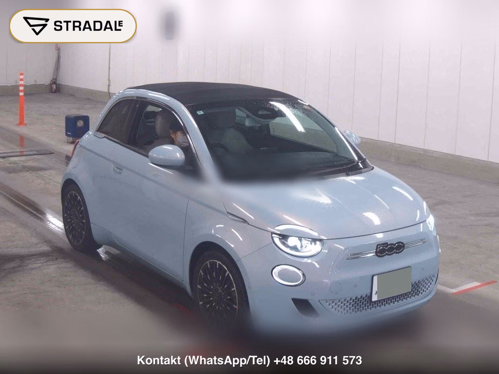 FIAT 500E OPEN BASE GRADE 2022, aukcja z Japonii, zdjęcie 1
