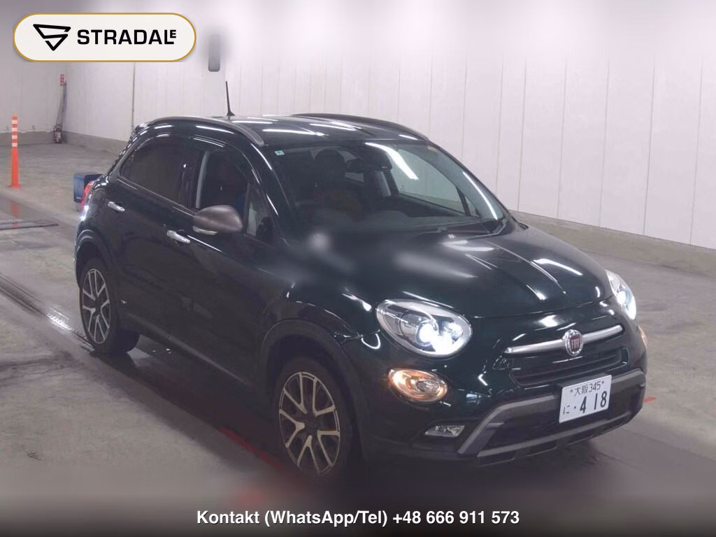 FIAT 500X 5D 4WD CROSS PLUS 2016, aukcja z Japonii, zdjęcie 1