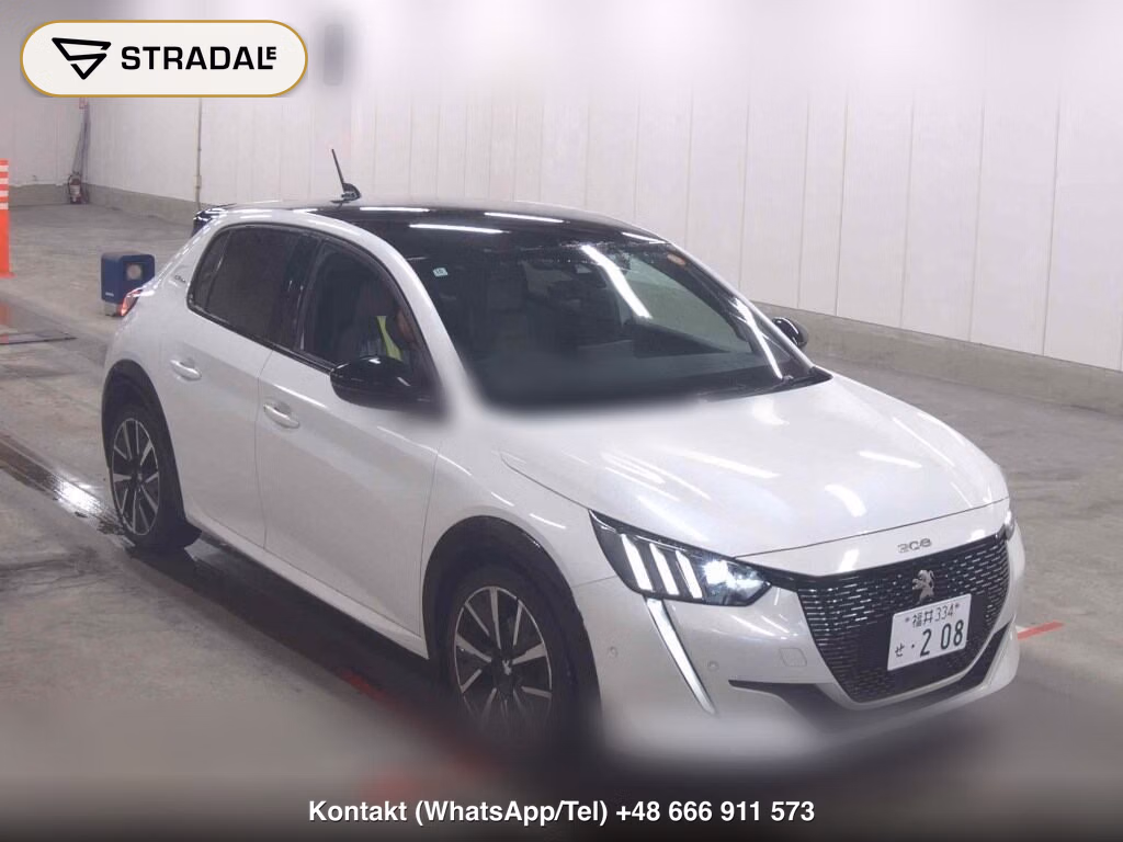 PEUGEOT 208 5D GT LINE 2020, aukcja z Japonii, zdjęcie 1