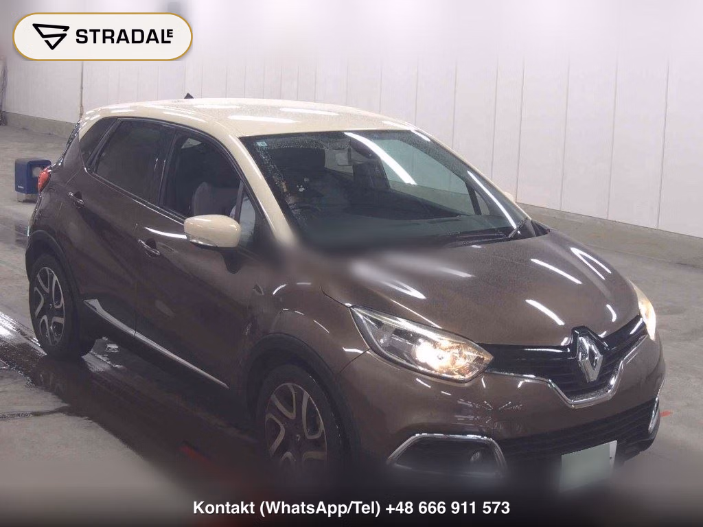 RENAULT CAPTUR INTENSE 2015, aukcja z Japonii, zdjęcie 1