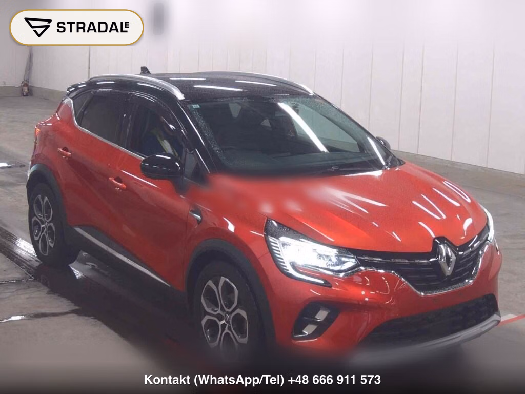 RENAULT CAPTUR INTENS 2021, aukcja z Japonii, zdjęcie 1
