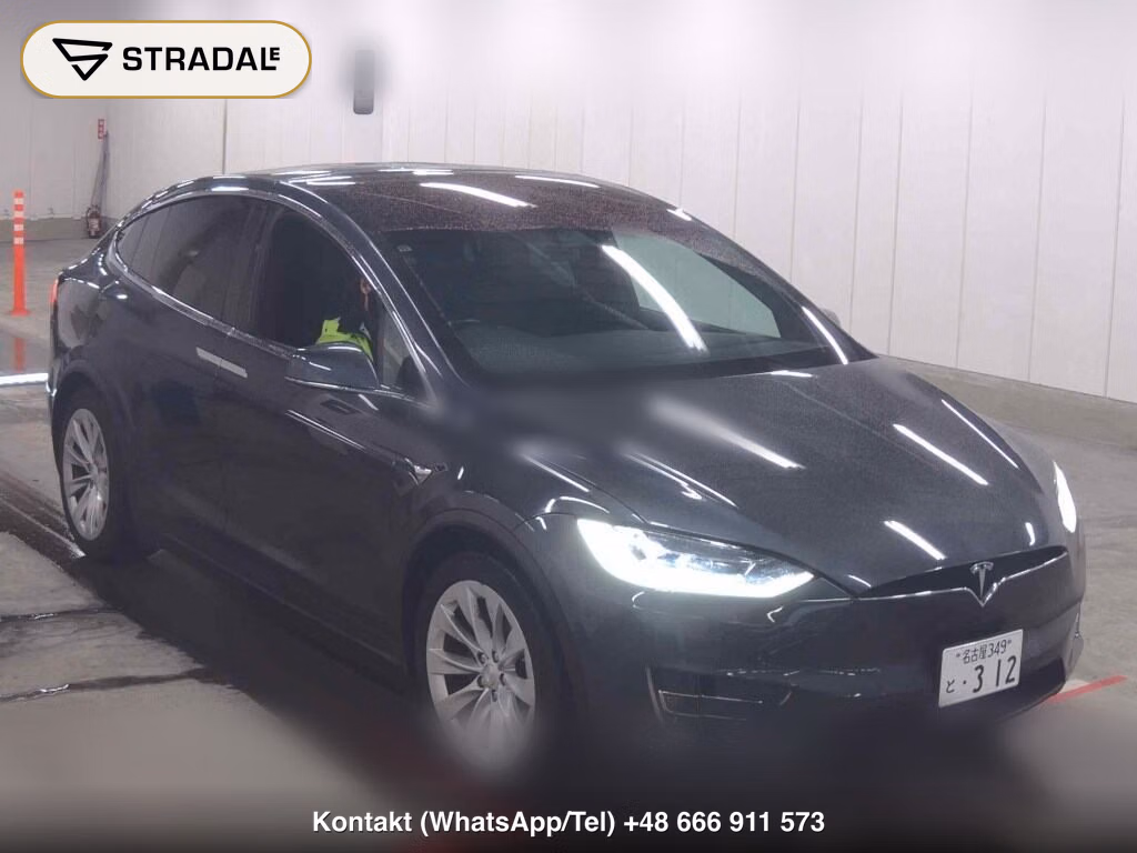 TESLA MODEL X 4WD 100D 2017, aukcja z Japonii, zdjęcie 1