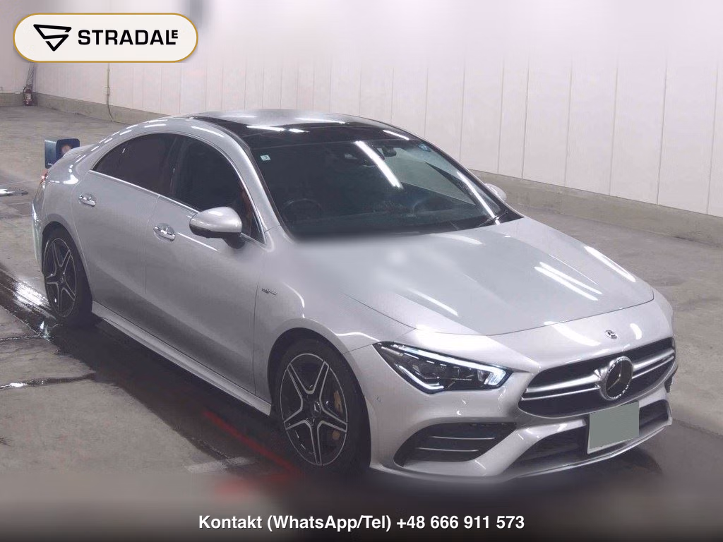 MERCEDES AMG CLA-CLASS 4WD CLA35 4MATIC 2021, aukcja z Japonii, zdjęcie 1