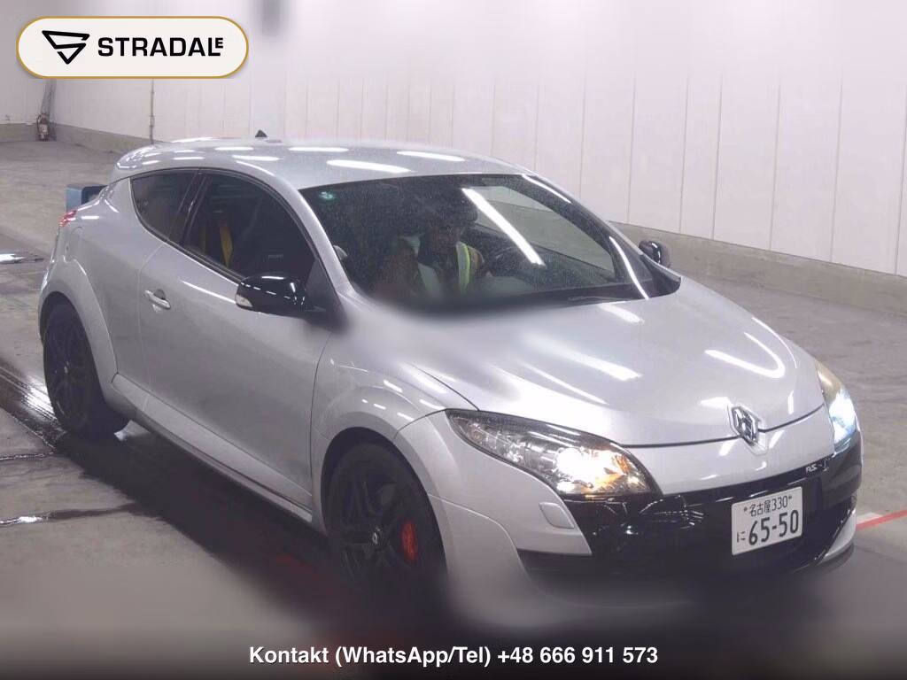 RENAULT MEGANE 3D RENAULT SPORT 2011, aukcja z Japonii, zdjęcie 1