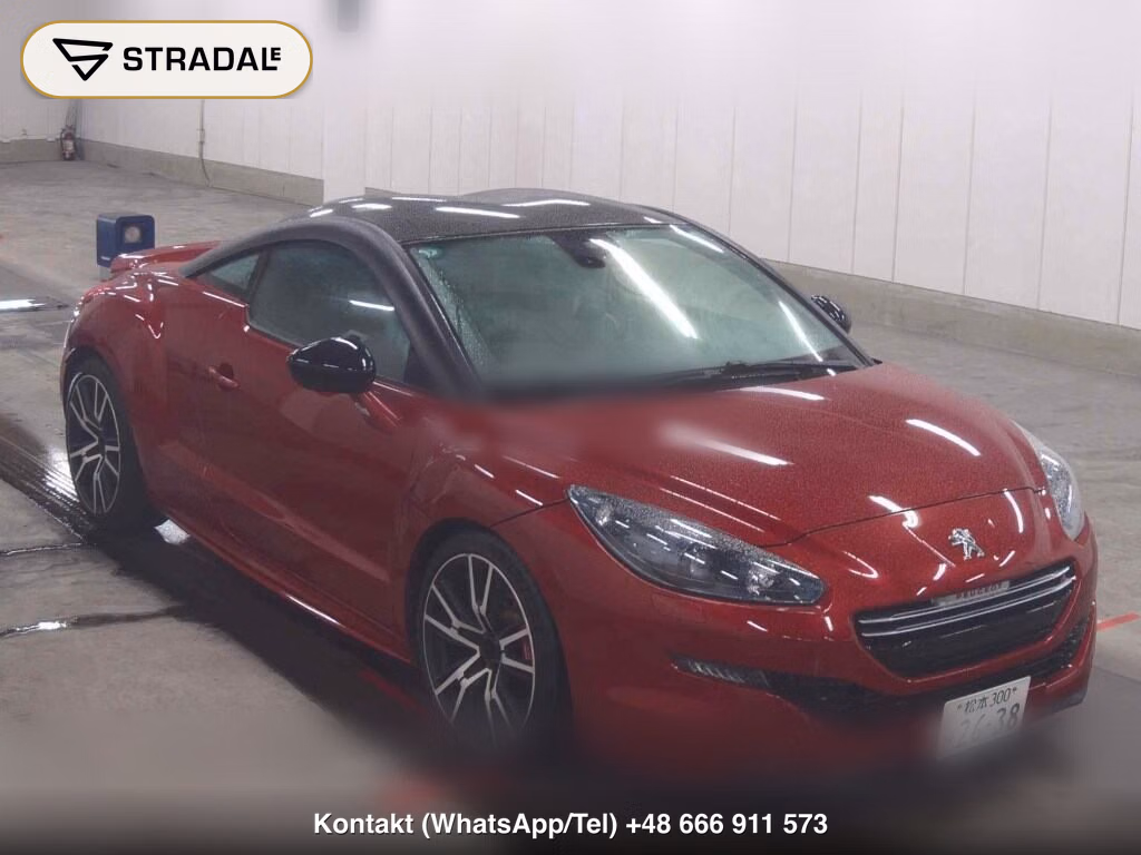 PEUGEOT RCZ R FINAL VERSION 2015, aukcja z Japonii, zdjęcie 1