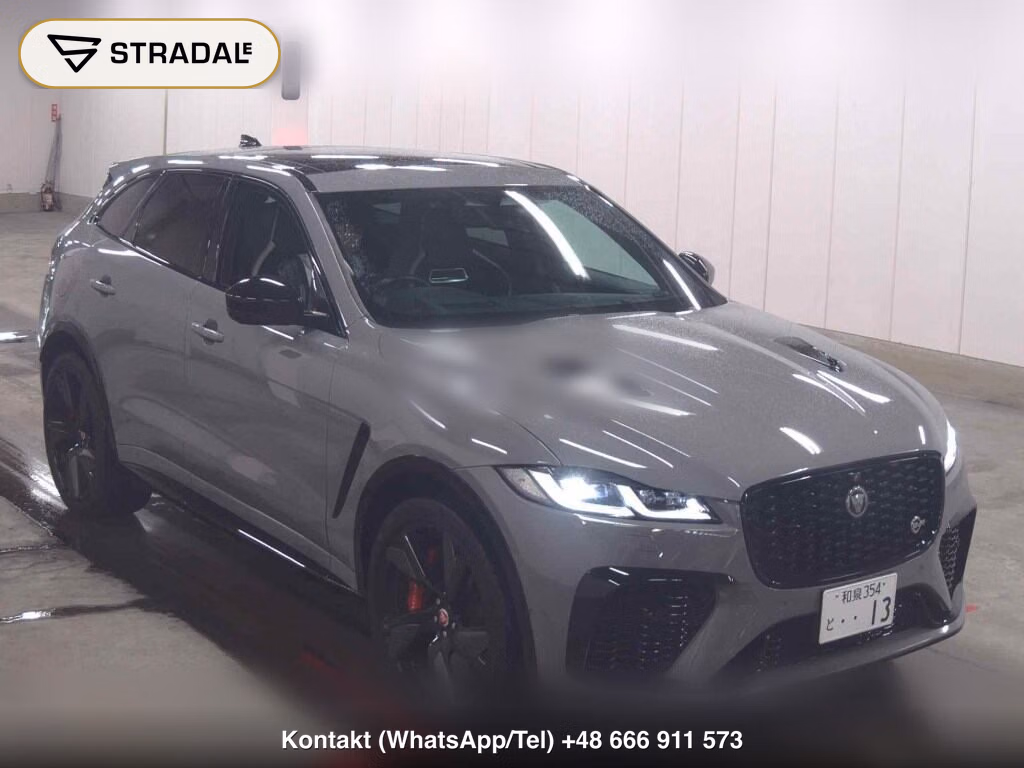 JAGUAR F-PACE 4WD SVR 2022, aukcja z Japonii, zdjęcie 1