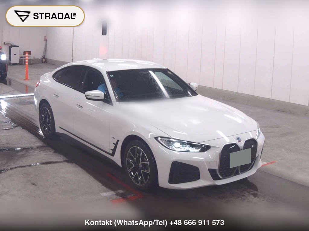 BMW I4 EDRIVE40 M-SPORT 2022, aukcja z Japonii, zdjęcie 1