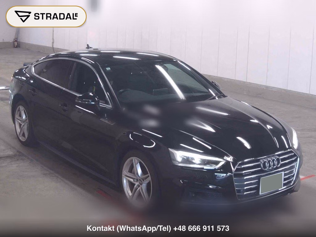AUDI A5 SPORTBACK 4WD 45TFSI QUATTRO SPORT 2019, aukcja z Japonii, zdjęcie 1