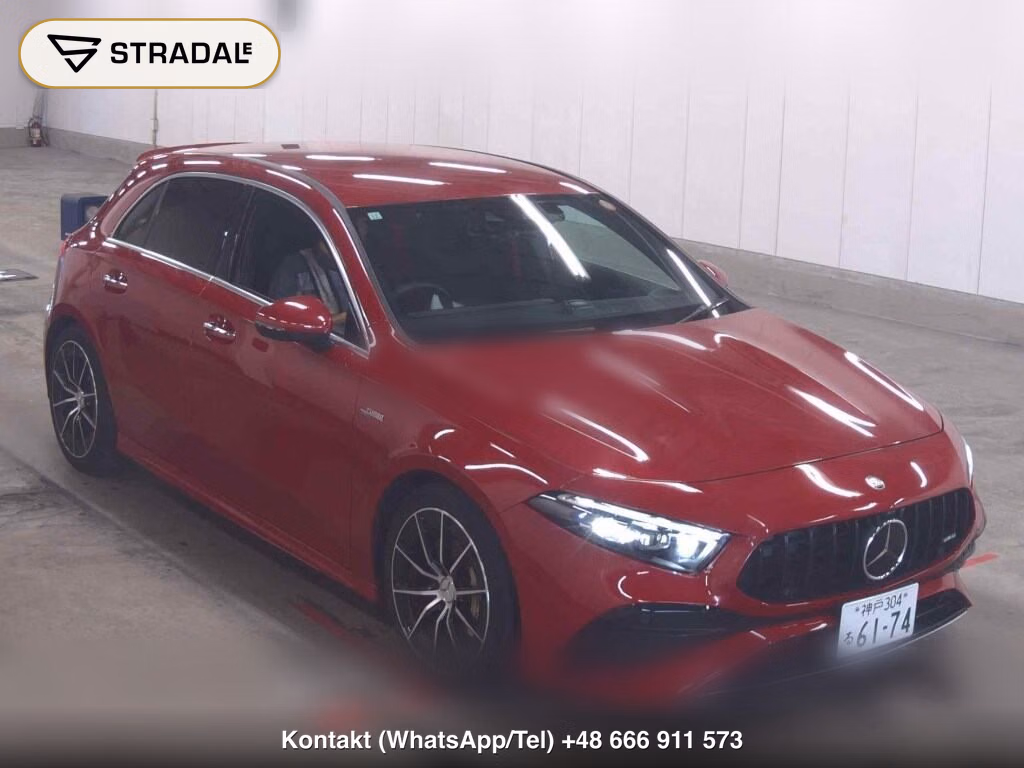 MERCEDES AMG A-CLASS 5D 4WD A35 4MATIC BSG MODEL 2023, aukcja z Japonii, zdjęcie 1