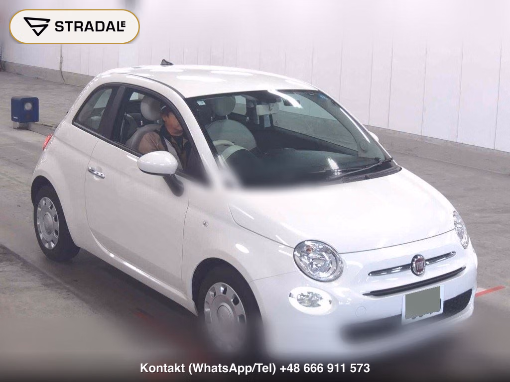 FIAT 500 2021, aukcja z Japonii, zdjęcie 1