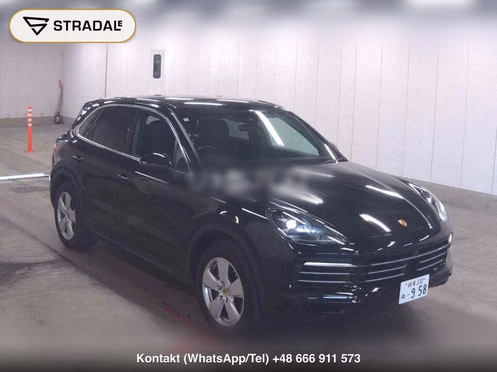 PORSCHE CAYENNE 4WD BASE GRADE 2018, aukcja z Japonii, zdjęcie 1
