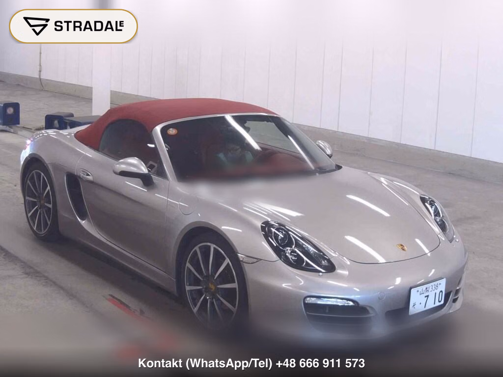 PORSCHE BOXSTER BOXSTER 2012, aukcja z Japonii, zdjęcie 1