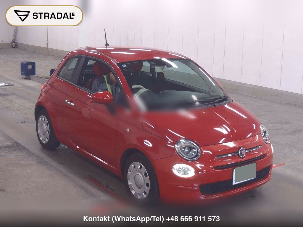 FIAT 500 1.2 POP 2016, aukcja z Japonii, zdjęcie 1