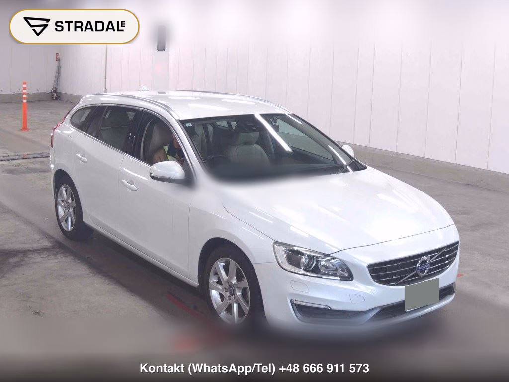 VOLVO V60 T4 SE 2015, aukcja z Japonii, zdjęcie 1