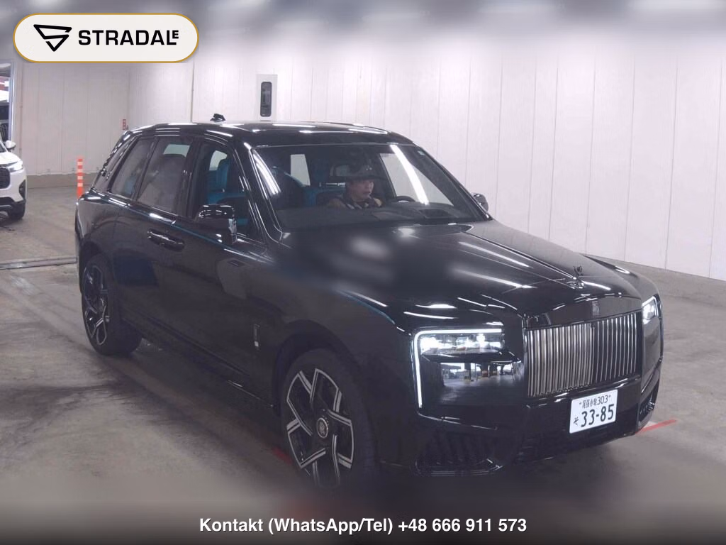 ROLLS-ROYCE CULLINAN 4WD BLACK BADGE 2026, aukcja z Japonii, zdjęcie 1