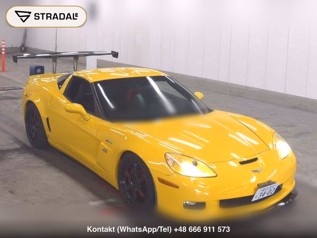 CHEVROLET CORVETTE CP Z06 2007, aukcja z Japonii, zdjęcie 1