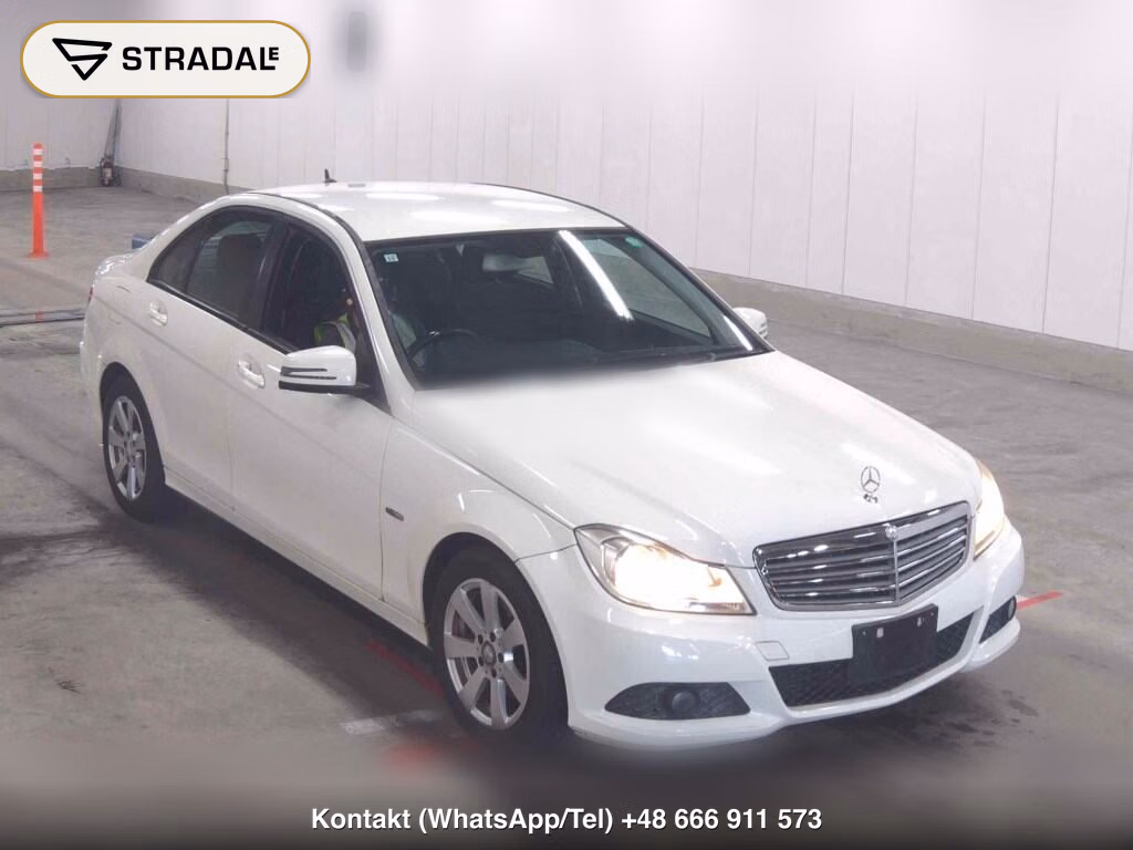 MERCEDES BENZ C-CLASS 4D C200 BLUEEFFICIENCY 2011, aukcja z Japonii, zdjęcie 1