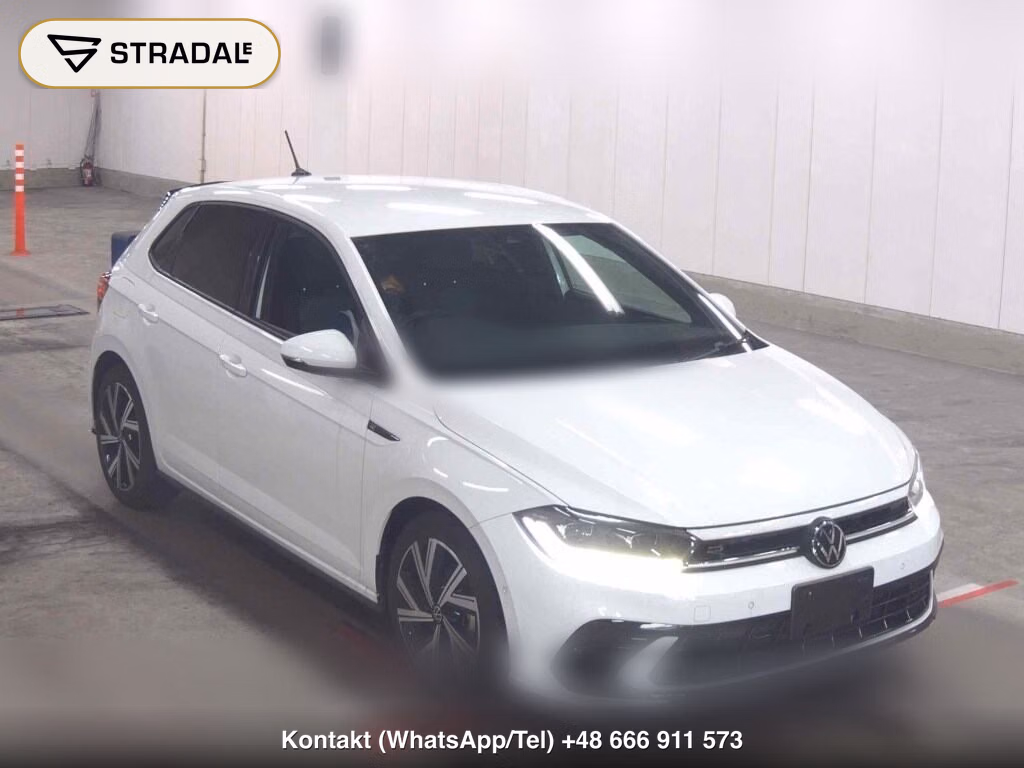 VOLKSWAGEN POLO 5D TSI R-LINE 2022, aukcja z Japonii, zdjęcie 1
