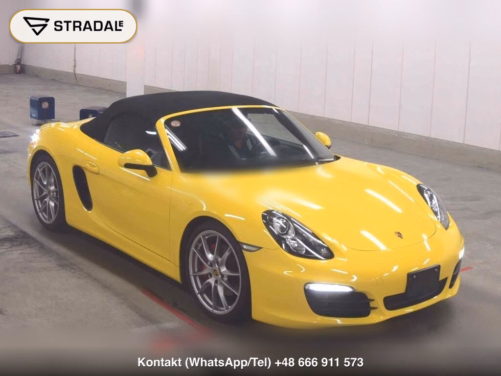 PORSCHE BOXSTER BOXSTER S 2012, aukcja z Japonii, zdjęcie 1