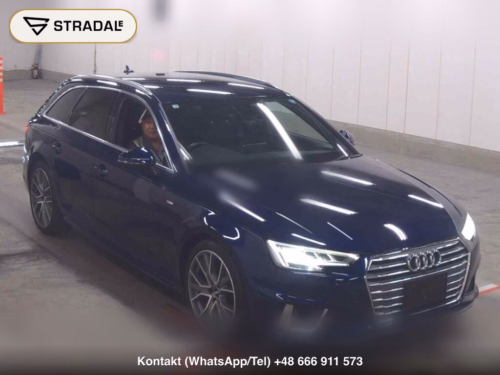 AUDI A4 40TFSI SPORT 2019, aukcja z Japonii, zdjęcie 1