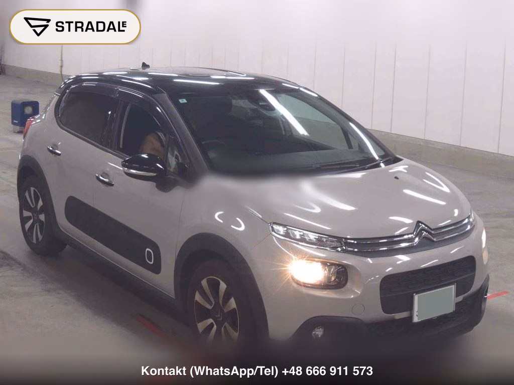 CITROEN C3 SHINE 2018, aukcja z Japonii, zdjęcie 1