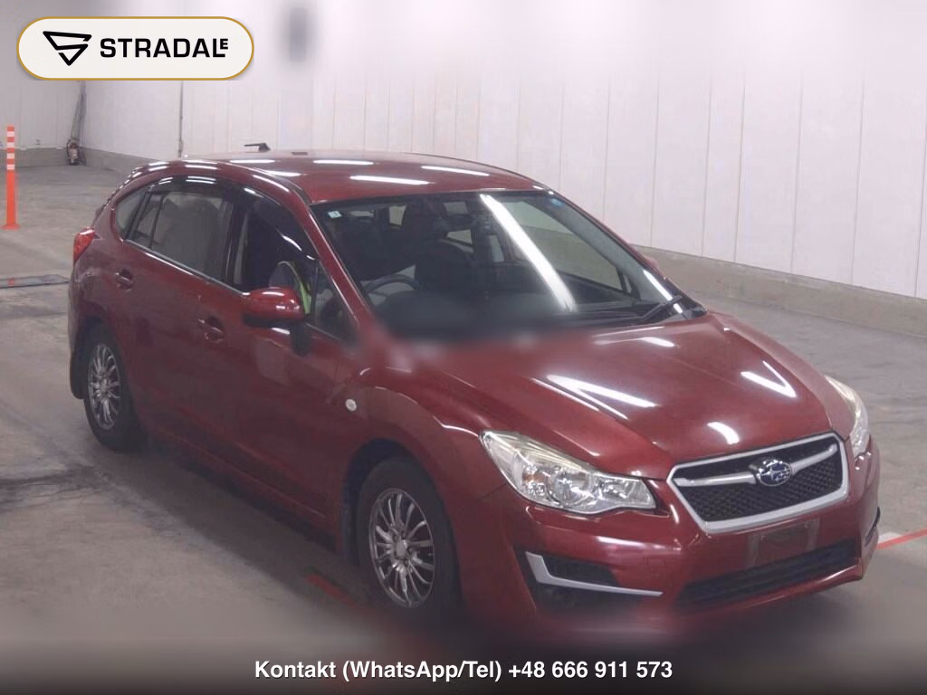 SUBARU IMPREZA SPORT 1.6I 2015, aukcja z Japonii, zdjęcie 1