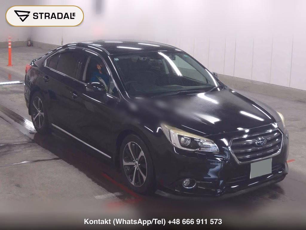 SUBARU LEGACY B4 4D 4WD LIMITED 2015, aukcja z Japonii, zdjęcie 1