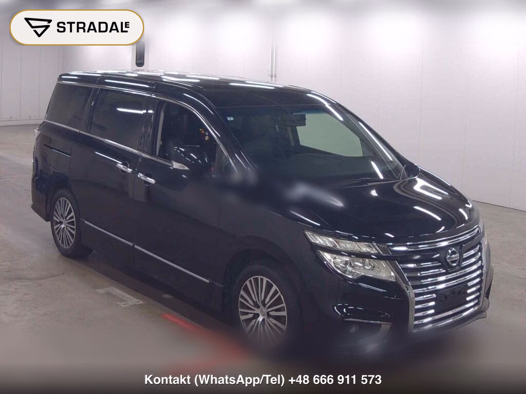 NISSAN ELGRAND 5D 250 HIGHWAY STAR S 2017, aukcja z Japonii, zdjęcie 1
