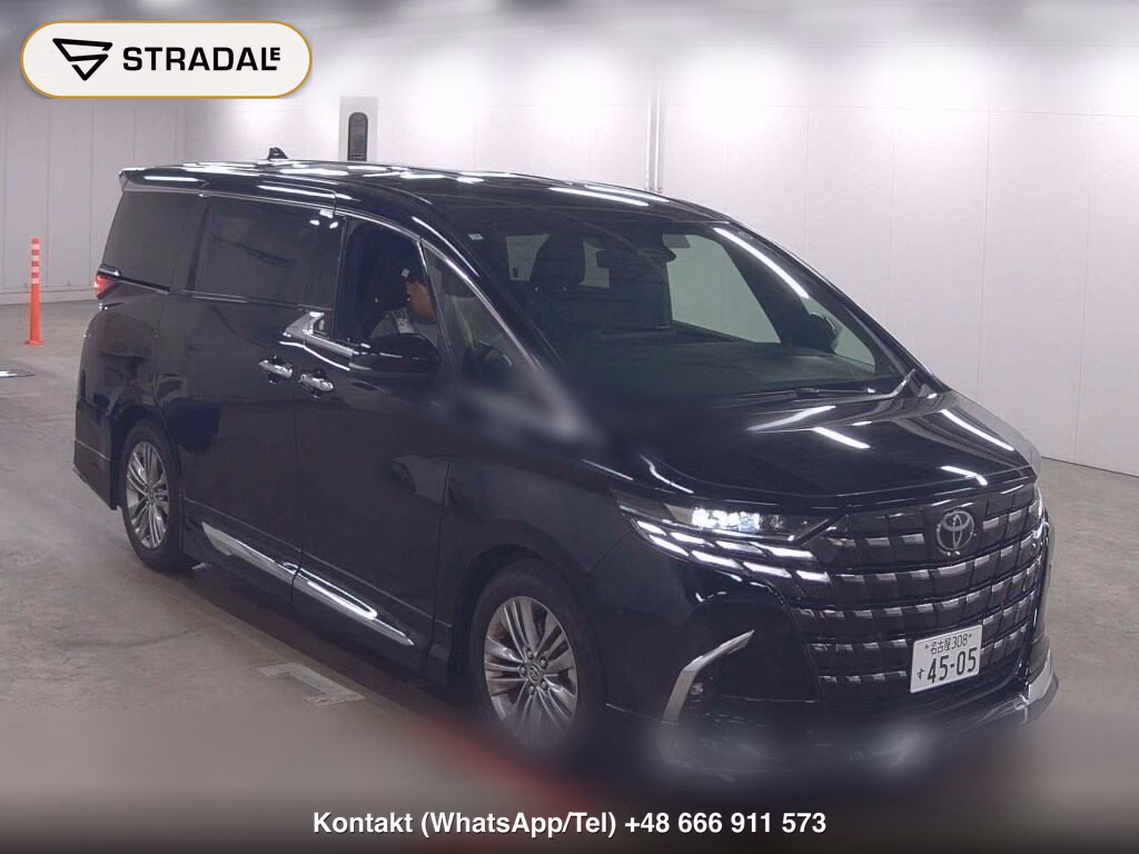 TOYOTA ALPHARD Z 2025, aukcja z Japonii, zdjęcie 1