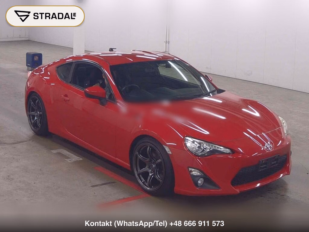 TOYOTA 86 GT 2012, aukcja z Japonii, zdjęcie 1