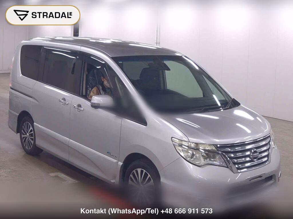 NISSAN SERENA 5D HIGHWAY STAR S-HYBRID ADVANCED SAFETY PA 2014, aukcja z Japonii, zdjęcie 1