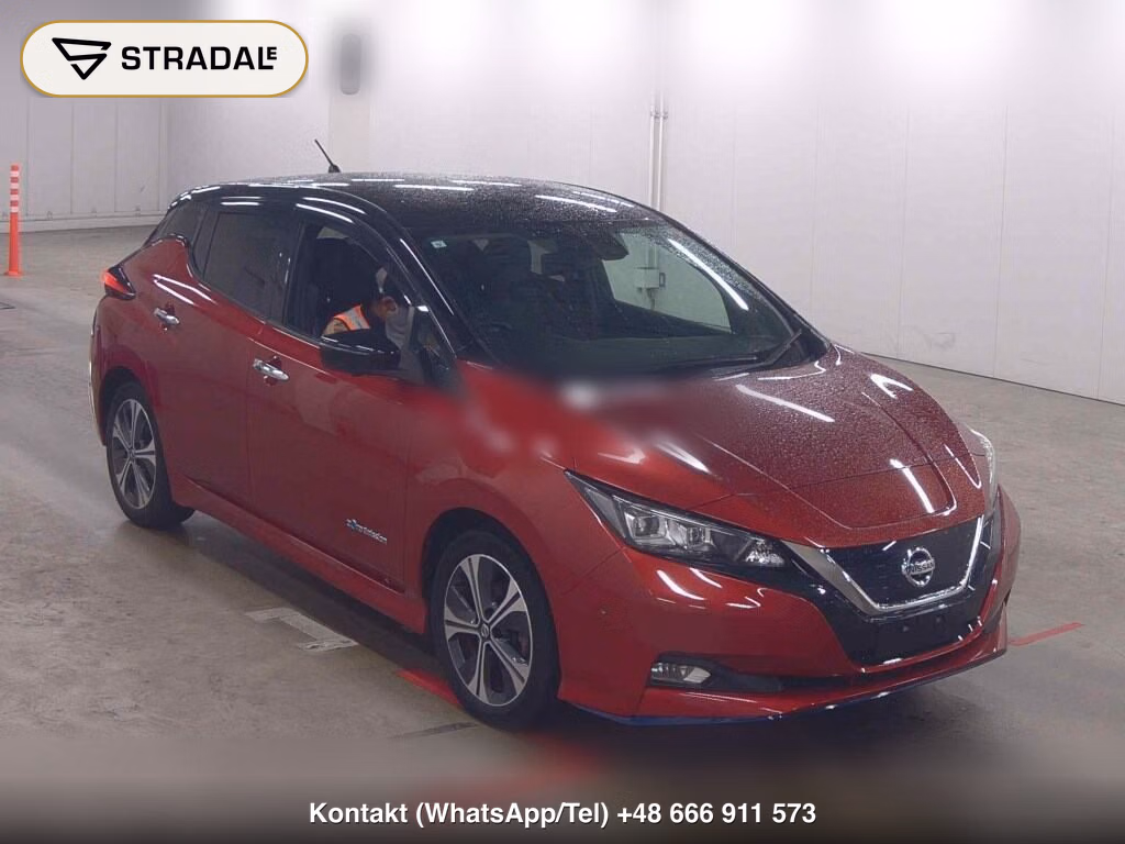 NISSAN LEAF E+ G 2019, aukcja z Japonii, zdjęcie 1