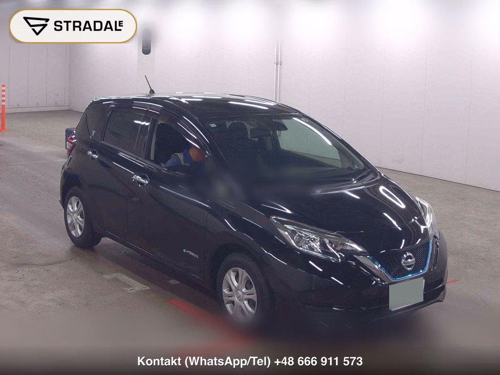 NISSAN NOTE E-POWER X 2016, aukcja z Japonii, zdjęcie 1