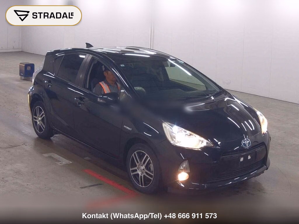 TOYOTA AQUA G BLACK SOFT LEATHER SELECTION 2013, aukcja z Japonii, zdjęcie 1
