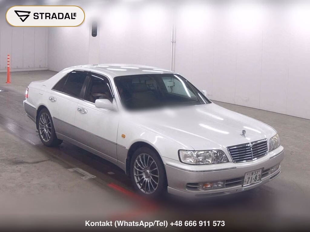 NISSAN CIMA 4D 1996, aukcja z Japonii, zdjęcie 1