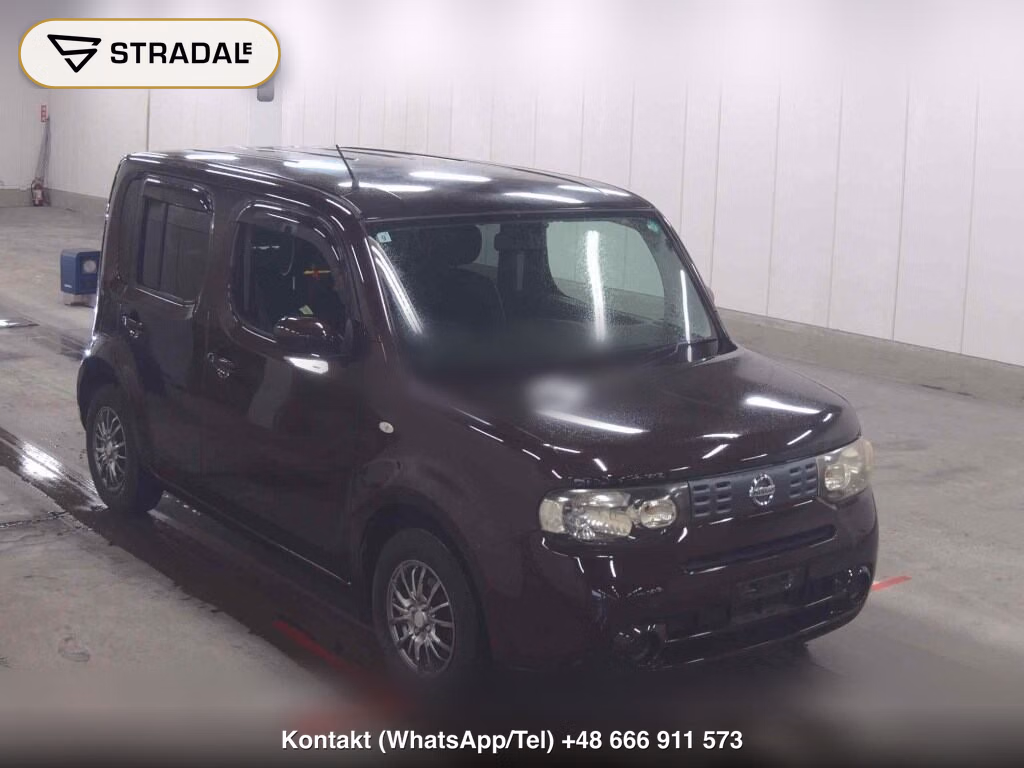 NISSAN CUBE 15X INDIGO + PLASMA 2012, aukcja z Japonii, zdjęcie 1