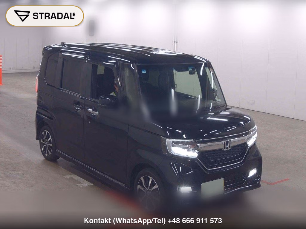 HONDA N-BOX CUSTOM G・L HONDA SENSING 2019, aukcja z Japonii, zdjęcie 1