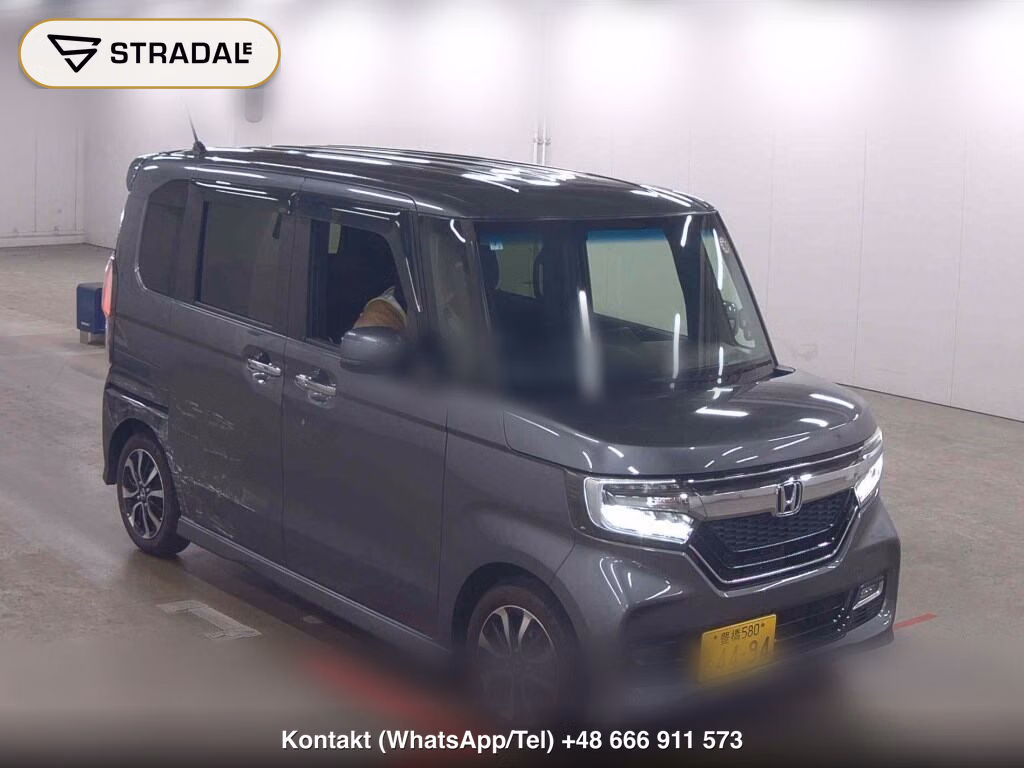 HONDA N-BOX CUSTOM G・L 2018, aukcja z Japonii, zdjęcie 1