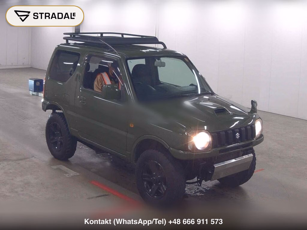 SUZUKI JIMNY 3D 4WD XC 2006, aukcja z Japonii, zdjęcie 1