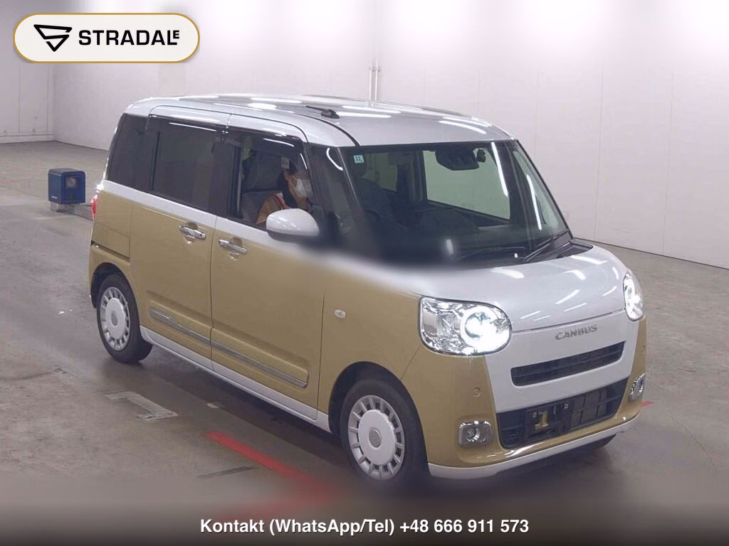 DAIHATSU MOVE CANBUS STRIPES G 2022, aukcja z Japonii, zdjęcie 1