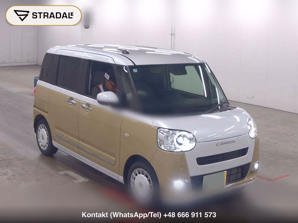 DAIHATSU MOVE CANBUS STRIPES G 2023, aukcja z Japonii, zdjęcie 1