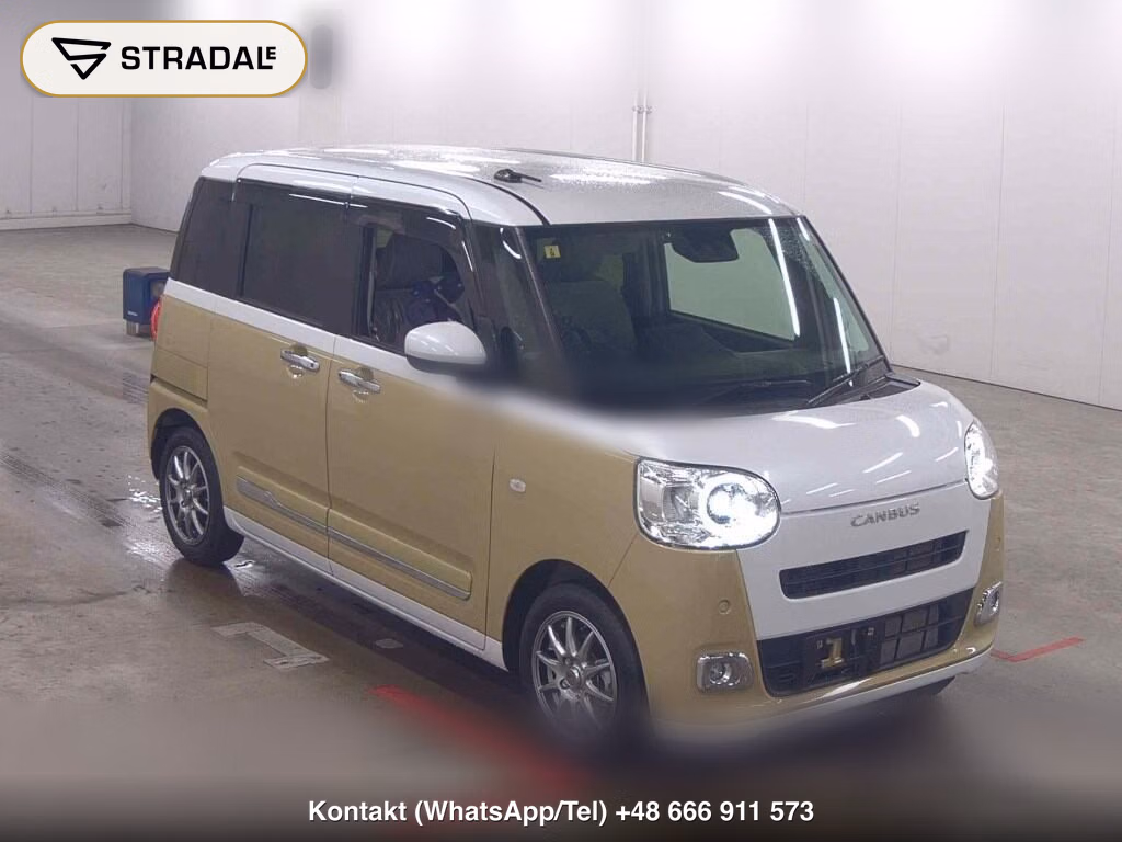 DAIHATSU MOVE CANBUS STRIPES G 2023, aukcja z Japonii, zdjęcie 1