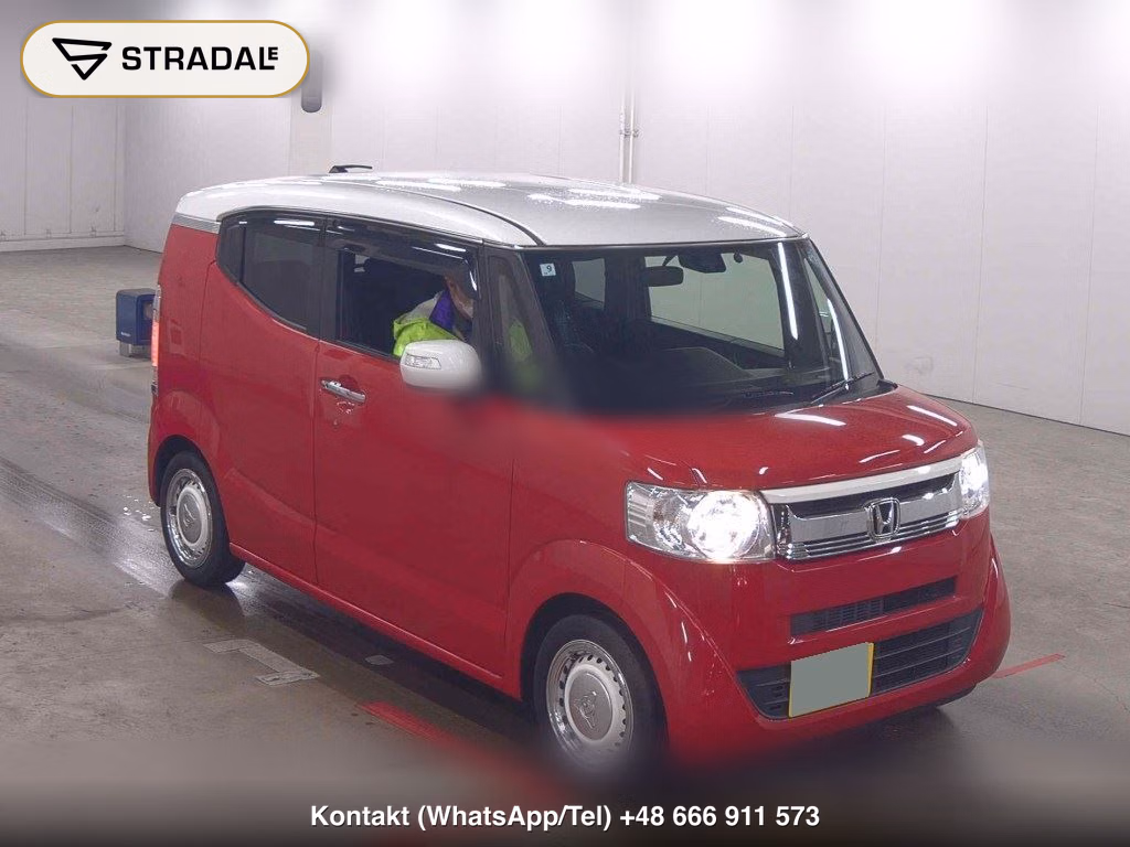 HONDA N-BOX SLASH X ANSHIN PACKAGE 2015, aukcja z Japonii, zdjęcie 1
